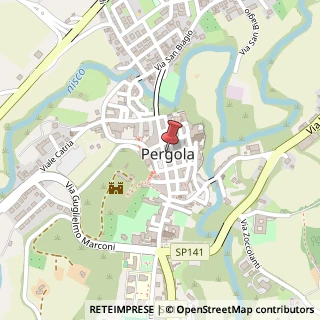 Mappa Corso Giacomo Matteotti, n°54, 61045 Pergola, Pesaro e Urbino (Marche)