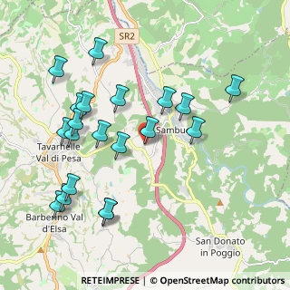 Mappa Strada Morrocco, 50028 Barberino Tavarnelle FI (2.19)