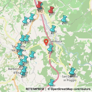 Mappa Strada Morrocco, 50028 Barberino Tavarnelle FI (2.8825)