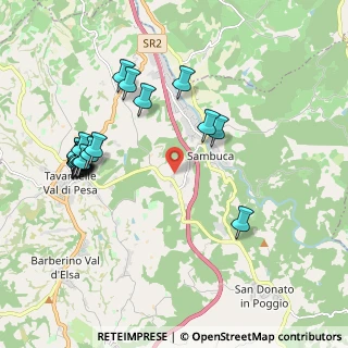 Mappa Strada Morrocco, 50028 Barberino Tavarnelle FI (2.2615)