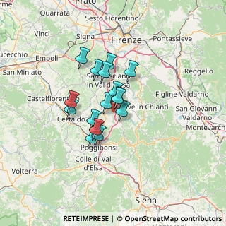 Mappa Strada Morrocco, 50028 Barberino Tavarnelle FI (9.21313)
