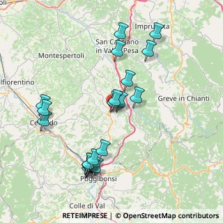 Mappa Via della Libertà, 50028 Tavarnelle Val di Pesa FI, Italia (8.4285)