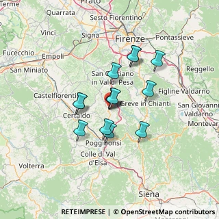 Mappa CANTINA, 50028 Tavarnelle Val di Pesa FI, Italia (10.16429)