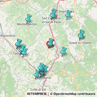 Mappa CANTINA, 50028 Tavarnelle Val di Pesa FI, Italia (9.641)