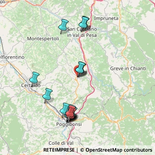 Mappa CANTINA, 50028 Tavarnelle Val di Pesa FI, Italia (8.788)
