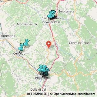 Mappa CANTINA, 50028 Tavarnelle Val di Pesa FI, Italia (10.347)