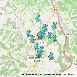Mappa CANTINA, 50028 Tavarnelle Val di Pesa FI, Italia (1.50722)