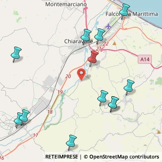Mappa Via Ferruccio Parri, 60020 Agugliano AN, Italia (5.71917)