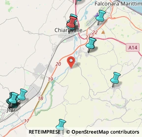 Mappa Via Ferruccio Parri, 60020 Agugliano AN, Italia (6.237)