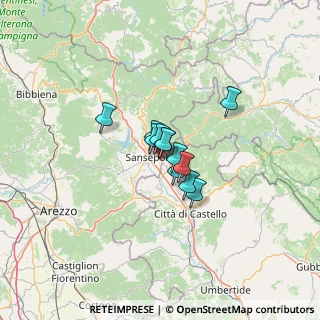 Mappa Via John Fitzgerald Kennedy, 52037 Sansepolcro AR, Italia (6.58083)