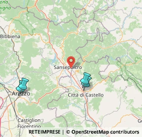 Mappa Via John Fitzgerald Kennedy, 52037 Sansepolcro AR, Italia (49.13)