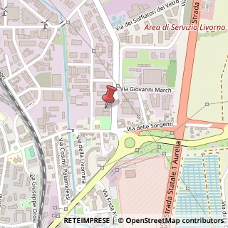 Mappa Via dell' Artigianato, 7, 57121 Livorno, Livorno (Toscana)
