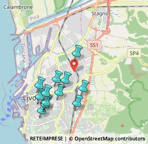 Mappa , 57121 Livorno LI, Italia (1.99083)