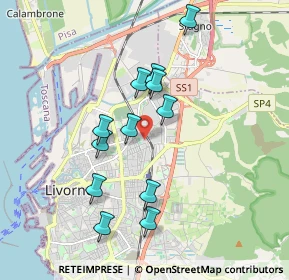 Mappa , 57121 Livorno LI, Italia (1.7175)