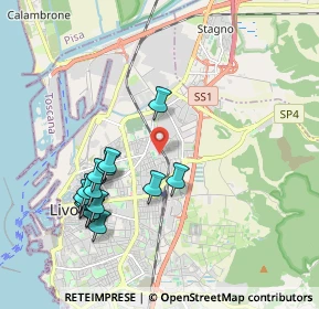 Mappa , 57121 Livorno LI, Italia (2.07467)