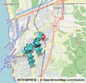 Mappa , 57121 Livorno LI, Italia (1.54733)