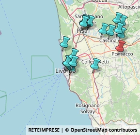 Mappa , 57121 Livorno LI, Italia (14.6805)