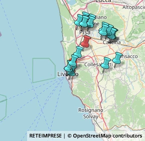 Mappa , 57121 Livorno LI, Italia (14.2675)