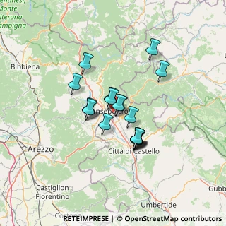 Mappa Via Massimo Inghirami, 52037 Sansepolcro AR, Italia (9.839)