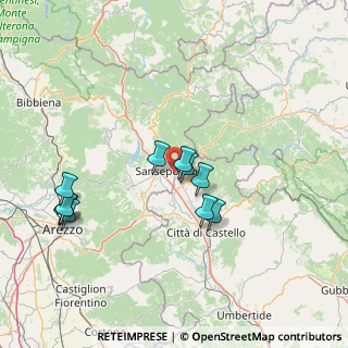 Mappa Via Massimo Inghirami, 52037 Sansepolcro AR, Italia (15.21)