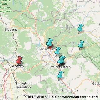 Mappa Via Massimo Inghirami, 52037 Sansepolcro AR, Italia (14.064)