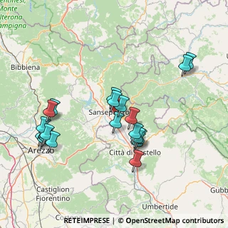Mappa Via Massimo Inghirami, 52037 Sansepolcro AR, Italia (16.3055)