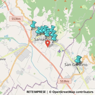 Mappa Via del Regliarino, 52037 Sansepolcro AR, Italia (1.54909)