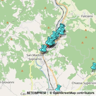 Mappa Via Veneto, 52010 Capolona AR, Italia (1.2575)