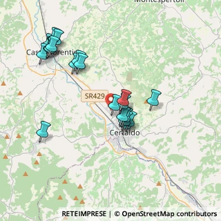 Mappa Via Umbria, 50052 Certaldo FI, Italia (3.9955)