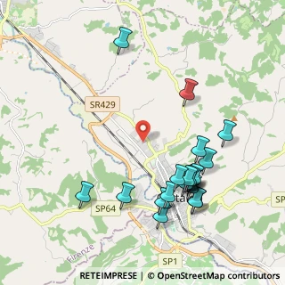Mappa Via Umbria, 50052 Certaldo FI, Italia (2.2745)