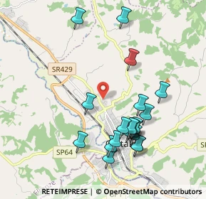 Mappa Montebello Fraille, 50052 Certaldo FI, Italia (2.0795)