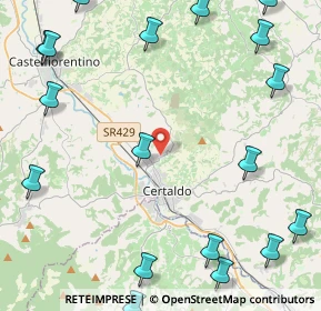 Mappa SP 125, 50052 Certaldo FI, Italia (6.8345)