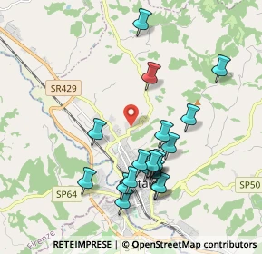 Mappa SP 125, 50052 Certaldo FI, Italia (1.9445)