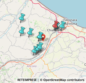 Mappa 60030 Monsano AN, Italia (5.73231)