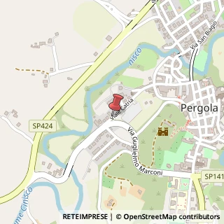 Mappa Viale Catria,  30, 61045 Pergola, Pesaro e Urbino (Marche)