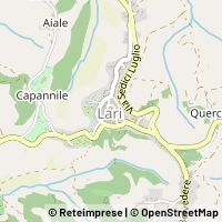 Map Casciana Terme Lari