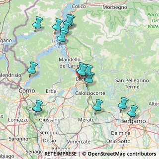 Mappa Via Agudio, 23864 Malgrate LC, Italia (16.69533)