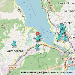 Mappa Via Agudio, 23864 Malgrate LC, Italia (1.12273)