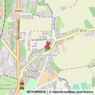 Mappa Via Saccudello, 5, 33075 Cordovado PN, Italia, 33075 Cordovado, Pordenone (Friuli-Venezia Giulia)