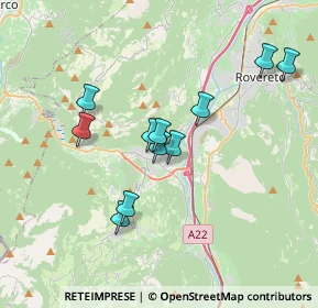 Mappa Via Verona, 38065 Mori TN, Italia (3.07273)