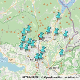 Mappa Via Porro, 21056 Induno Olona VA, Italia (3.66438)