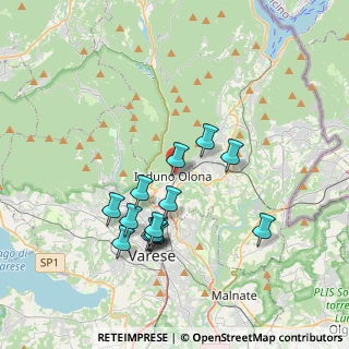 Mappa Via Porro, 21056 Induno Olona VA, Italia (3.38357)