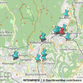 Mappa Via Gian Pietro Porro Strada Statale, 21056 Induno Olona VA, Italia (2.09)