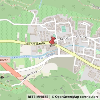 Mappa Via del Garda, 89, 38065 Mori, Trento (Trentino-Alto Adige)