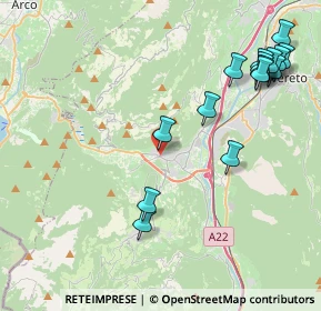 Mappa Via Don Sturzo, 38065 Mori TN, Italia (4.87733)