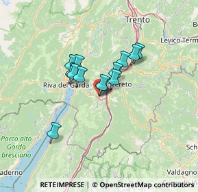 Mappa Via Don Sturzo, 38065 Mori TN, Italia (9.01308)