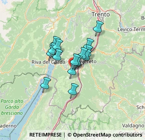 Mappa Via Don Sturzo, 38065 Mori TN, Italia (8.396)