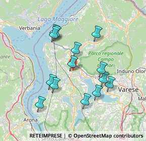 Mappa SS629, 21023 Besozzo VA, Italia (6.83071)