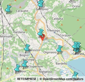 Mappa SS629, 21023 Besozzo VA, Italia (3.33471)