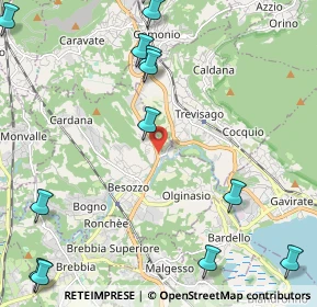 Mappa SS629, 21023 Besozzo VA, Italia (3.12143)